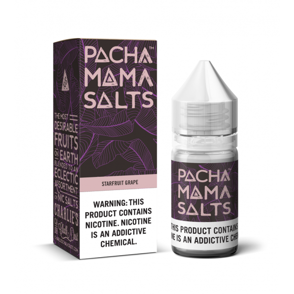 Pacha Mama Salt - Starfruit Grape 30ml