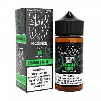 SadBoy Shamrock Cookie 100ml E-Juice