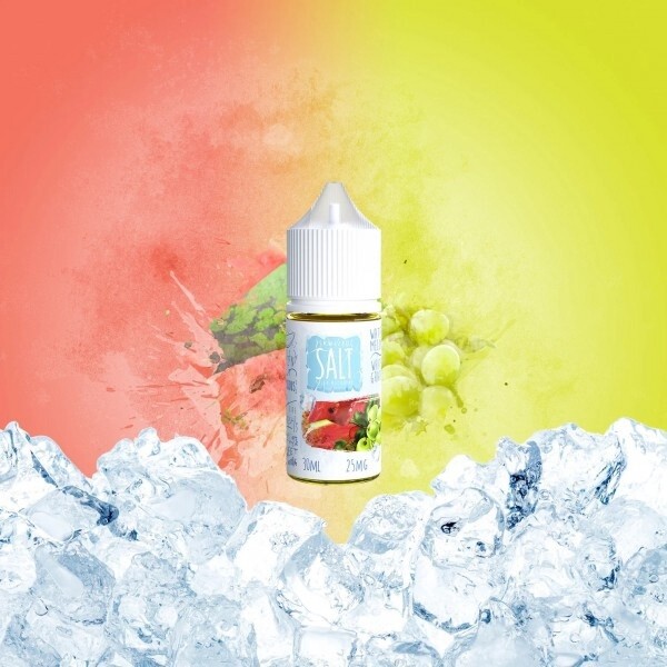SkweZed Ice Salt Mix - Watermelon White Grape Ice 30ml