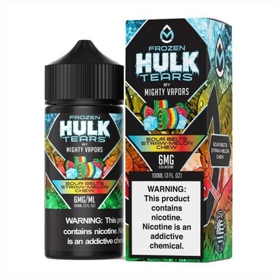 Hulk Tears Frozen - Sour Belts Straw-Melon Chew 100ml
