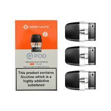 Geekvape Q Cartridge, Size: GeekVape Q Cartridge 3pk 0.6Ω