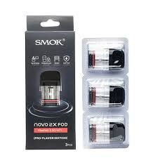 SmokTech Novo 2x Meshed Pod, Size: 3pk SmokTech NOVO 2X Meshed 0.8Ω