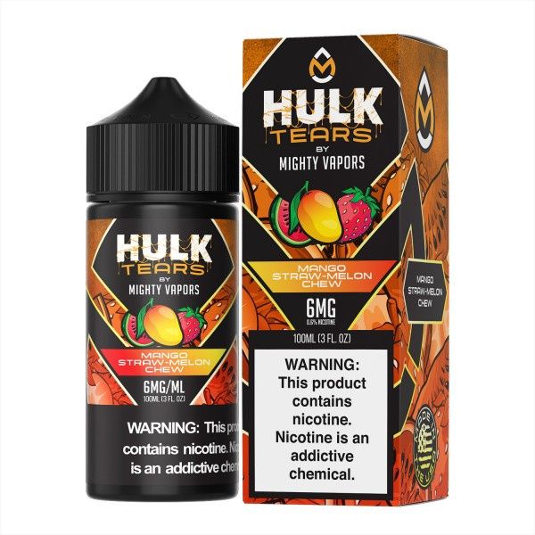 Hulk Tears - Mango Straw-Melon Chew 100ml, Nic: 0mg