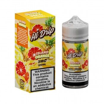 Hi Drip - Island Orange 100ml, Strength: 3mg