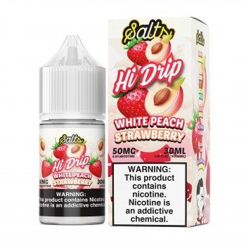 Hi Drip - White Peach Strawberry 30ml, Strength: 20mg