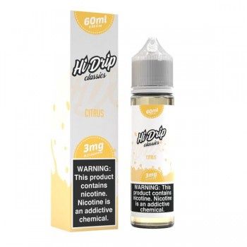 Hi Drip - Citrus 60ml, Strength: 3mg