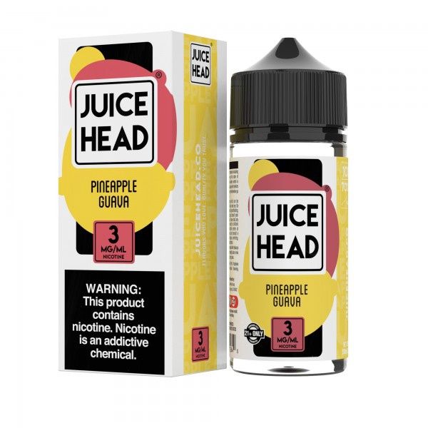 Juice Head- Pineapple Guava 100ml, Nic: 6mg