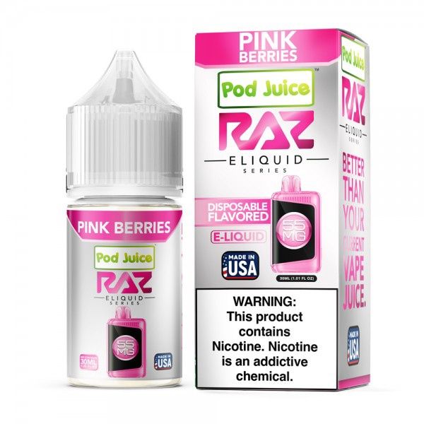 Raz x Pod Juice - Pink Berries Salt 30ml