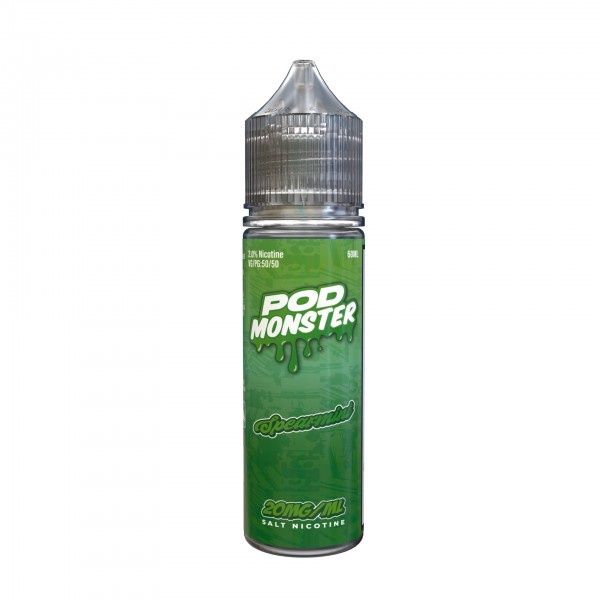 Pod Monster Salt - Spearmint 60ml, Strength: 20mg