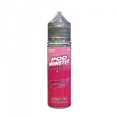 Pod Monster Salt - Strawberry Scoops 60ml