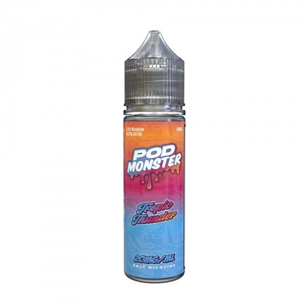 Pod Monster Salts - Tropic Thunder 60ml, Strength: 20mg