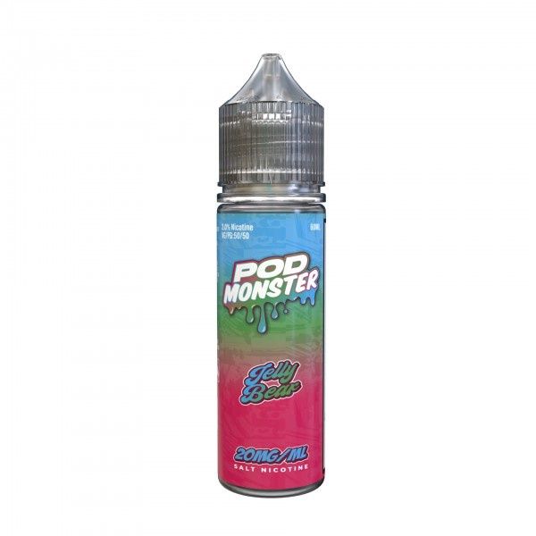Pod Monster Salt - Jelly Bear 60ml, Strength: 20mg