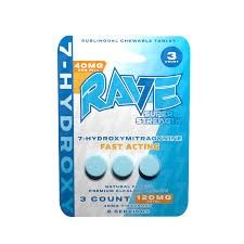 Rave - 7 OH Tablets, Strength: 7-OH SS 120mg 3ct