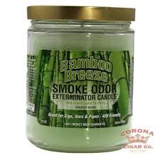 Smoke Odor - Exterminator Candles 13oz, Scent: Bamboo Breeze