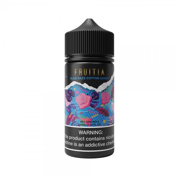 Fruitia - Blue Razz Cotton Candy 6mg