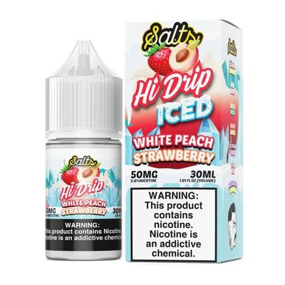 Hi Drip - White Peach Strawberry ICED 30ml