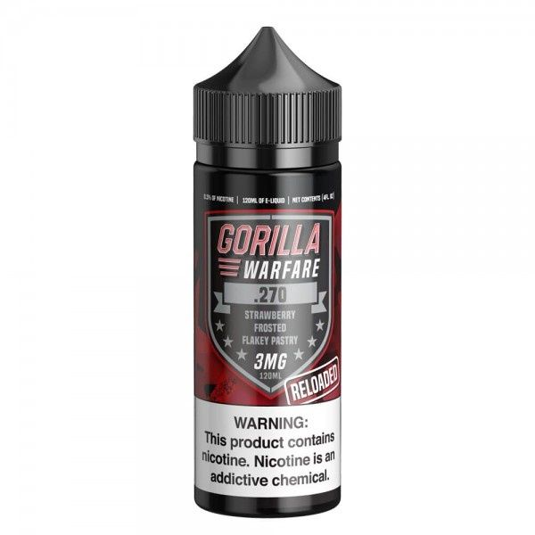 Gorilla Warfare - .270 Reloaded 120ml, Nic: 3mg