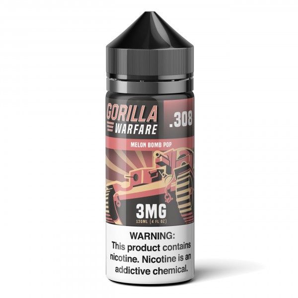 Gorilla Warfare - .308 120ml, Nic: 3mg