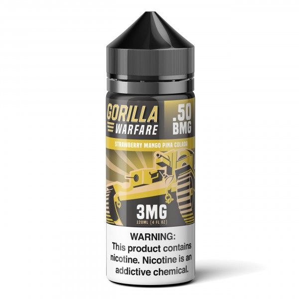 Gorilla Warfare - .50 BMG 120ml, Nic: 3mg