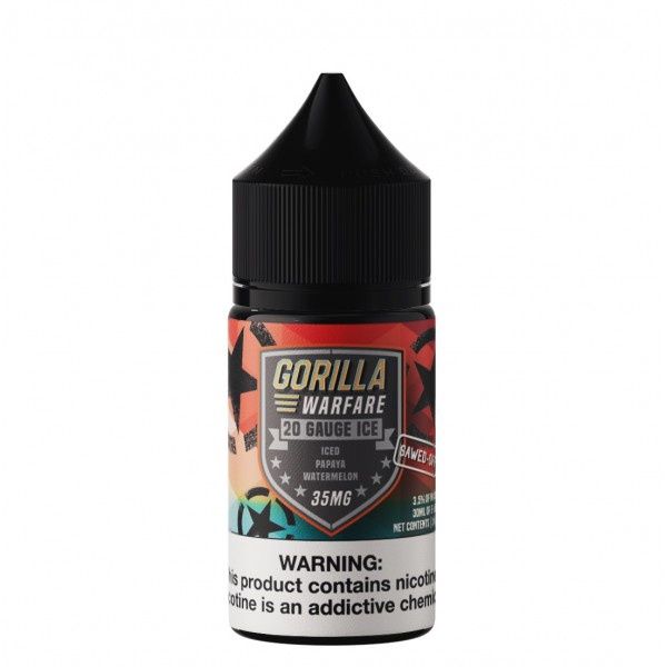 Gorilla Warfare - 20 Gauge ICE 30ml, Nic: 35mg