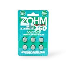 Zohm - Extra Strength 60mg 6ct, Flavor: Baja Blast