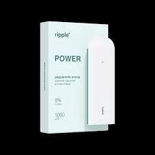 Ripple+ - 1000 Puff Disposable 0%, Flavor: Power