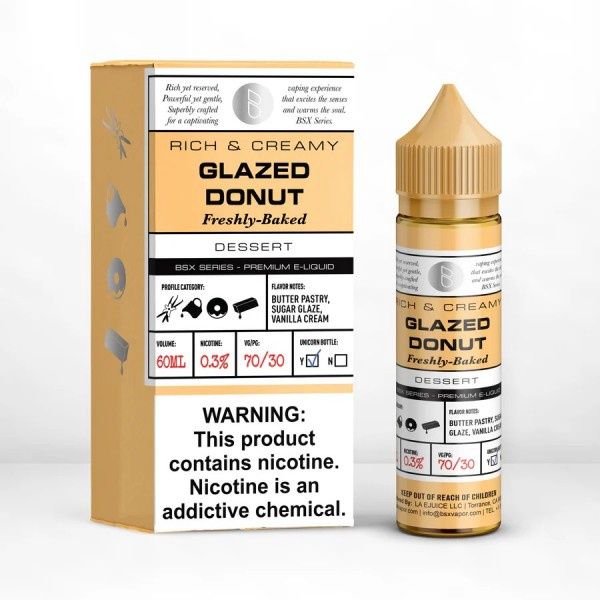 Glas BSX - Glazed Donut 60ml 3mg