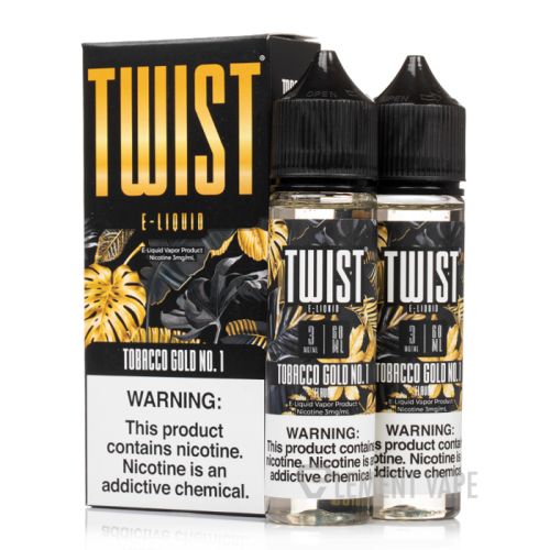 Twist - Tobacco Gold No.1 60mL, Nic: 2pk 12mg
