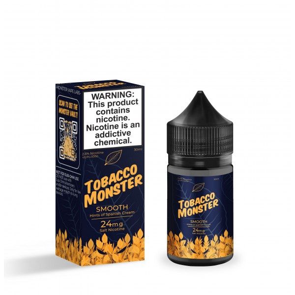 Tobacco Monster Salt - Smooth 30ml, Nic: 24mg