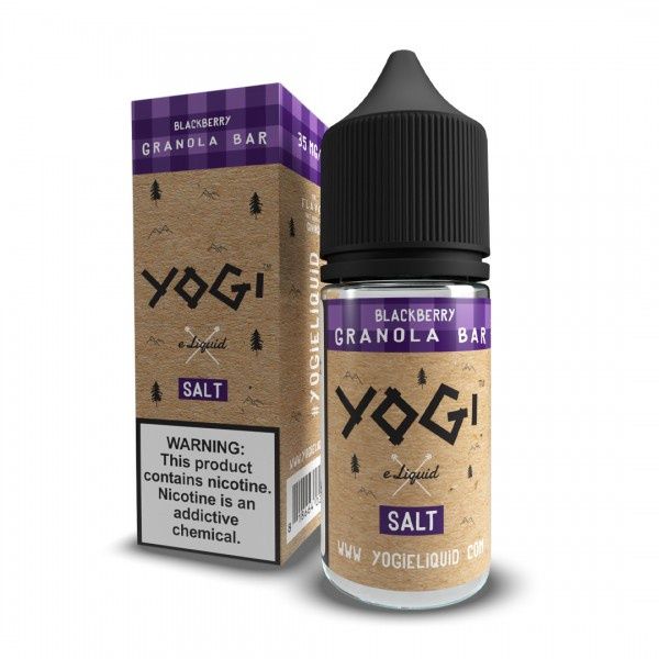 Yogi Salt - Blackberry Granola Bar 30mL, Nic: 35mg