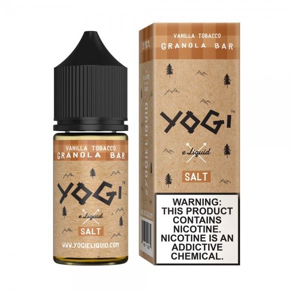 Yogi Salt - Vanilla Tobacco Granola Bar 30mL, Nic: 35mg