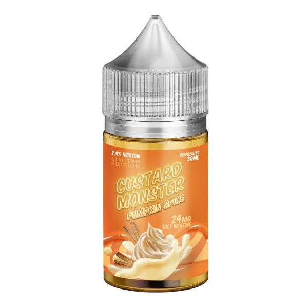 Custard Monster Salt - Pumpkin Spice 30ml, Nic: 24mg