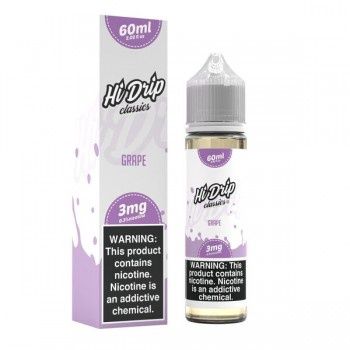 Hi Drip - Grape 60ml, Strength: 3mg