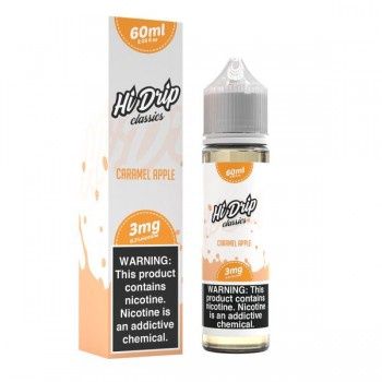 Hi Drip - Caramel Apple 60ml, Strength: 3mg