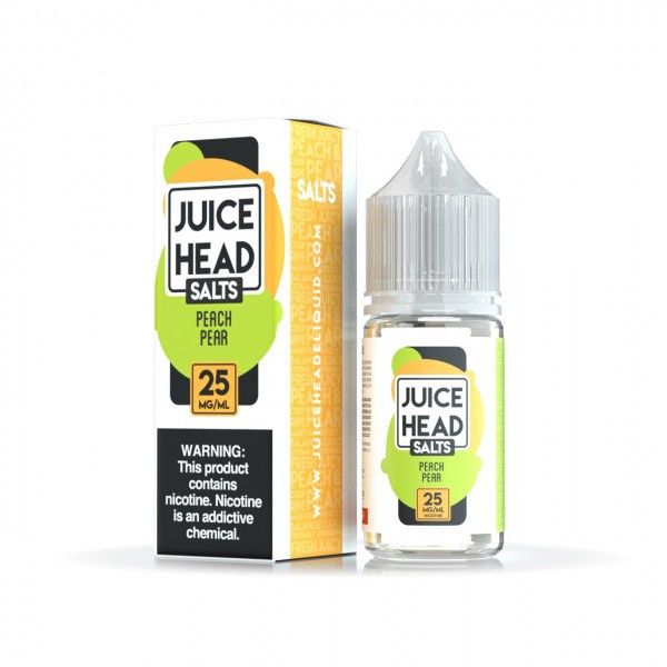 Juice Head Salt - Peach Pear 30ml, Nic: 50mg