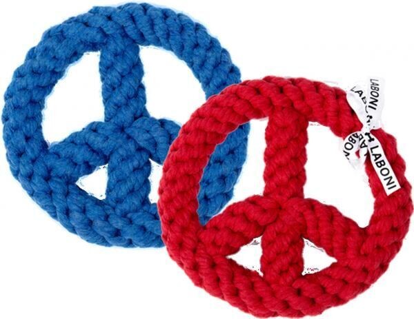 LABONI Tauspielzeug LABONI Tauspielzeug "Paulchen Peace" blau