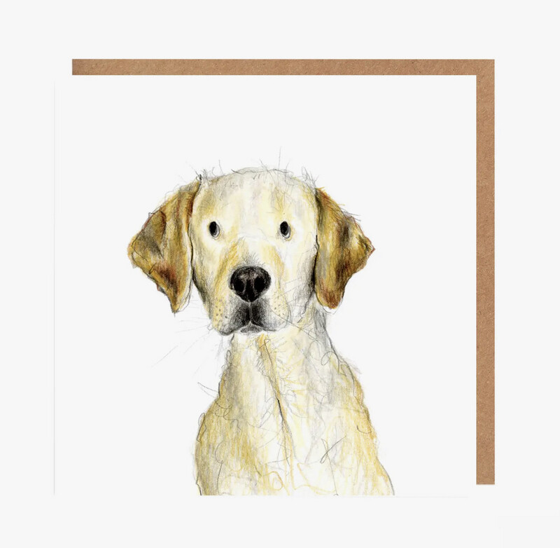 Karte „Goldenretriever“