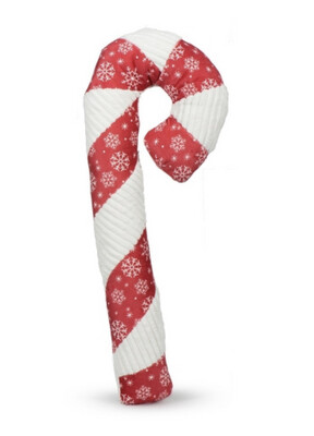 HuggleHounds Jingle all the Way Candy Cane large