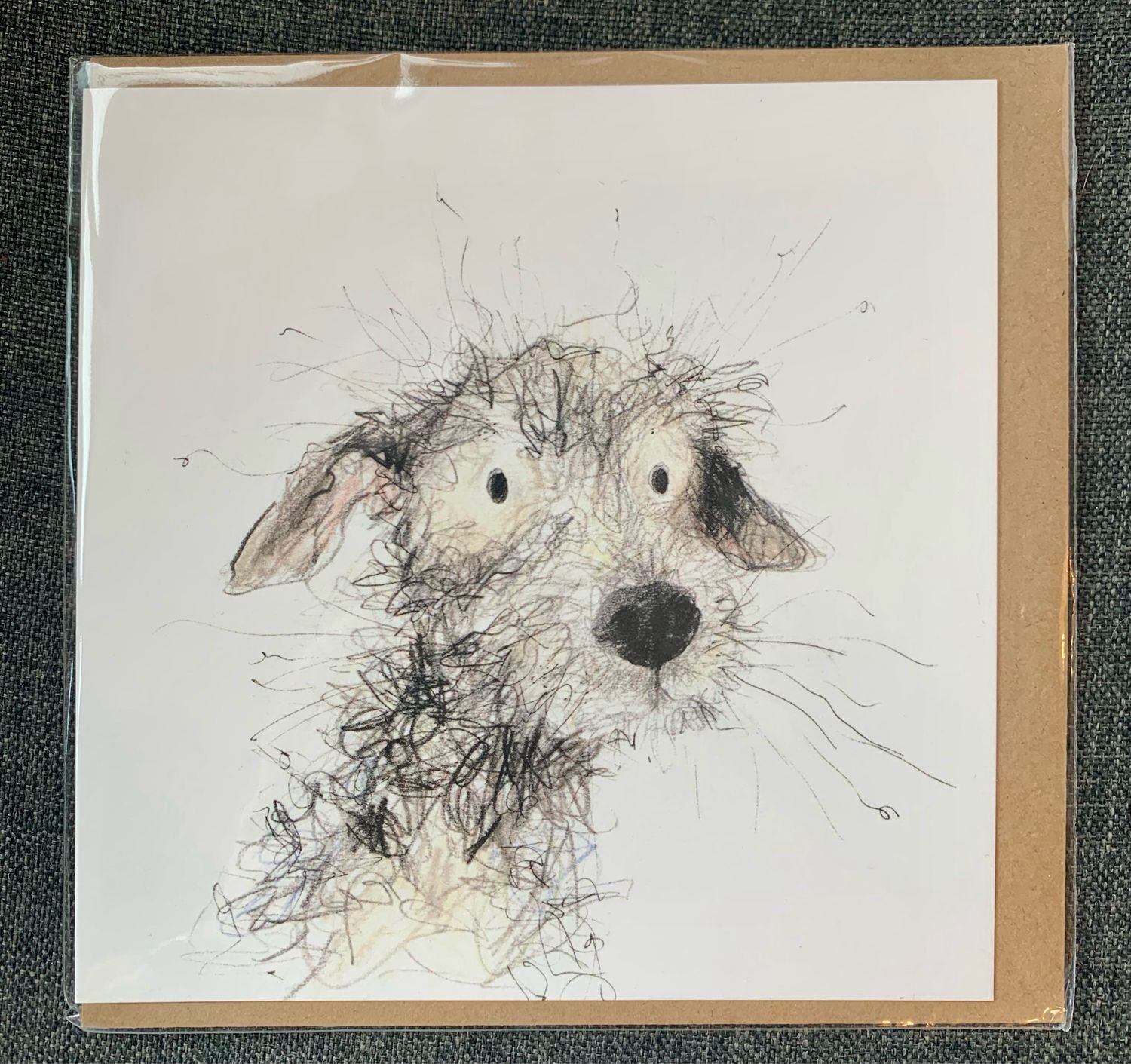 Karte „Bedlington Whippet“