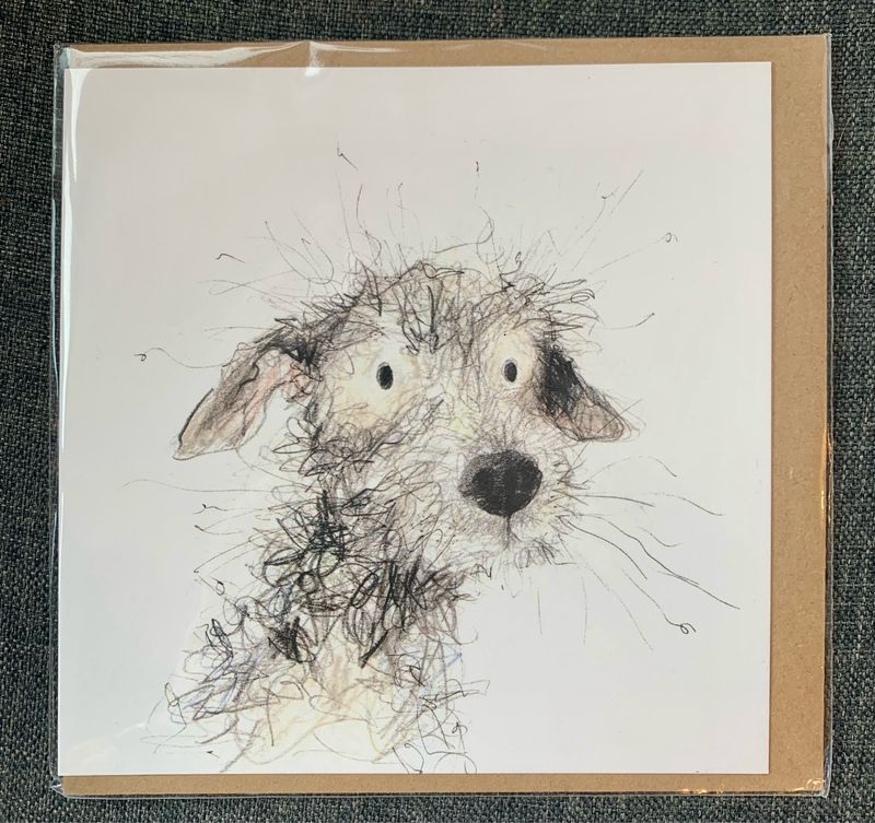 Karte „Bedlington Whippet“