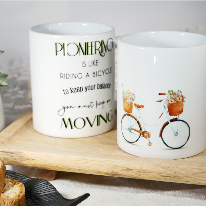Tasse für Pionier