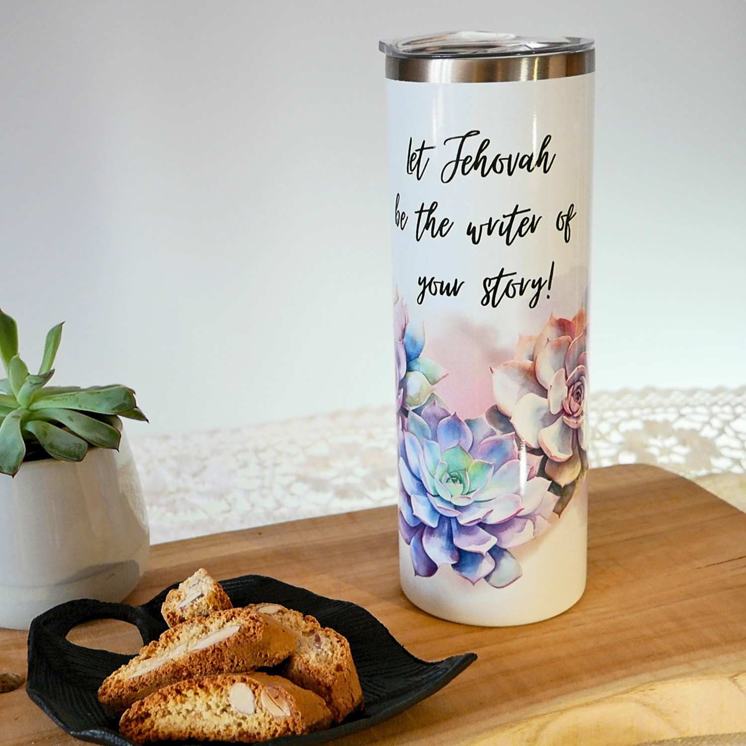 To-Go Thermosbecher mit Bibelvers