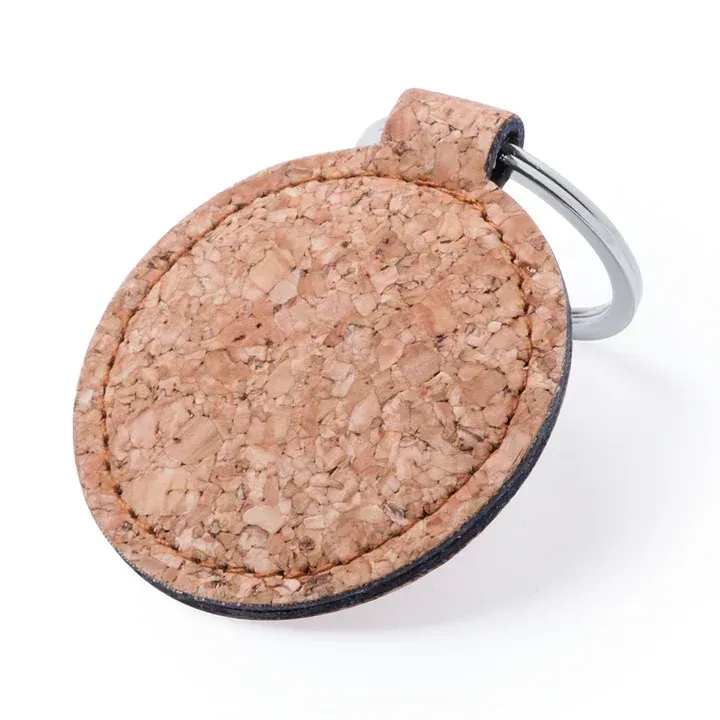 Porte-clés de la gamme en liège naturel KIMBOX