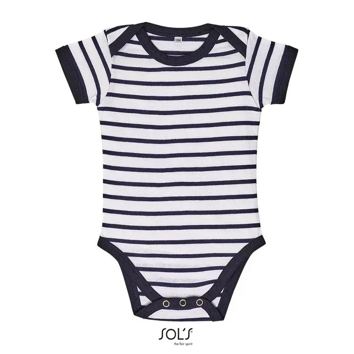 Body a rayures bébé