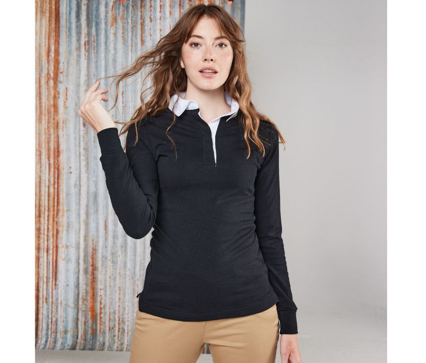 Polo rugby femme