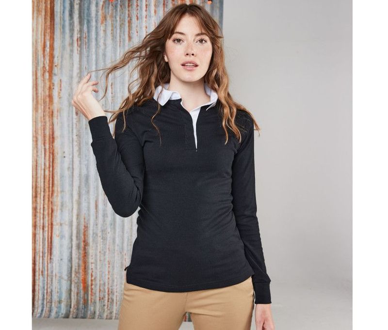 Polo rugby femme