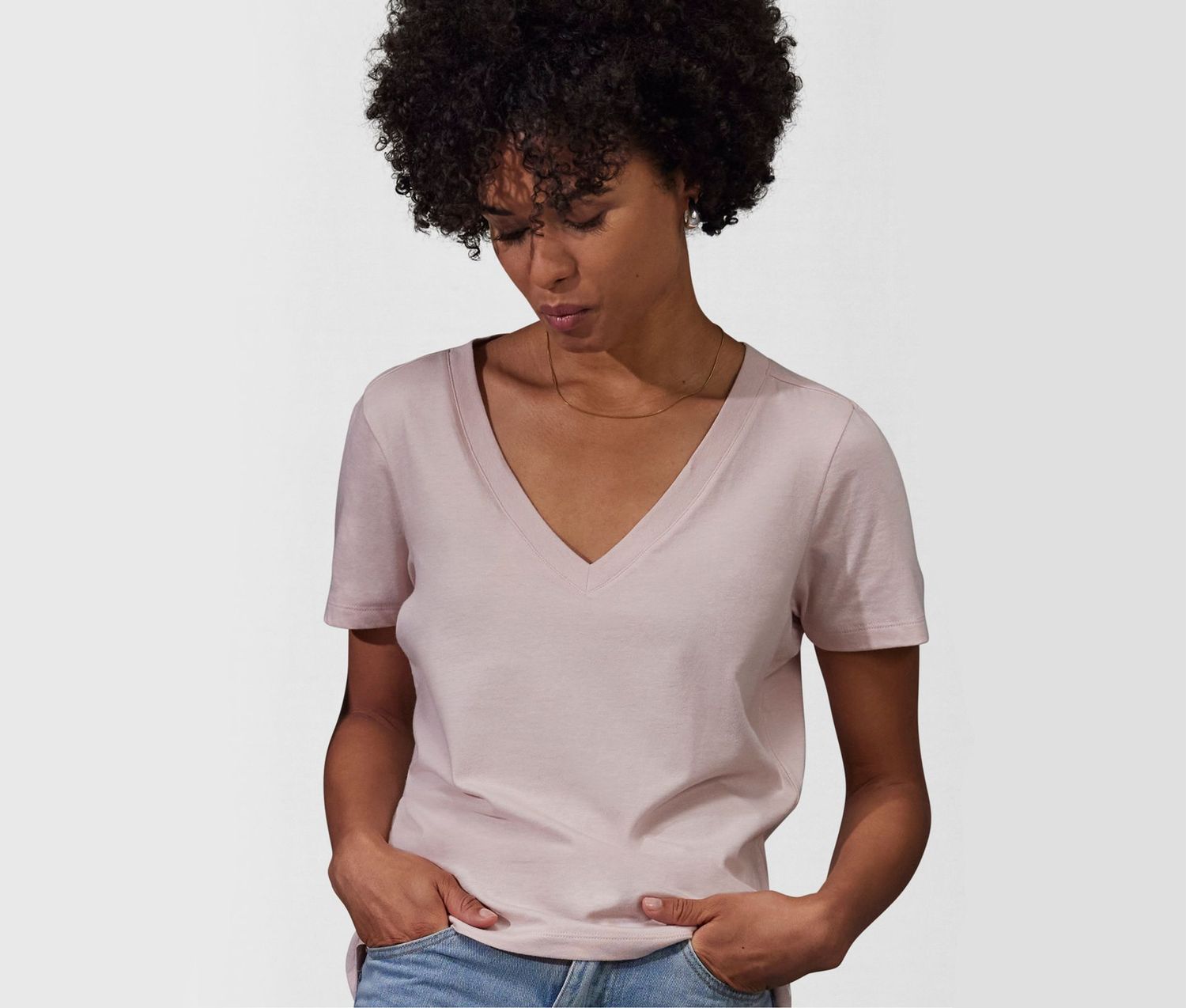 Tee-shirt femme col V 150