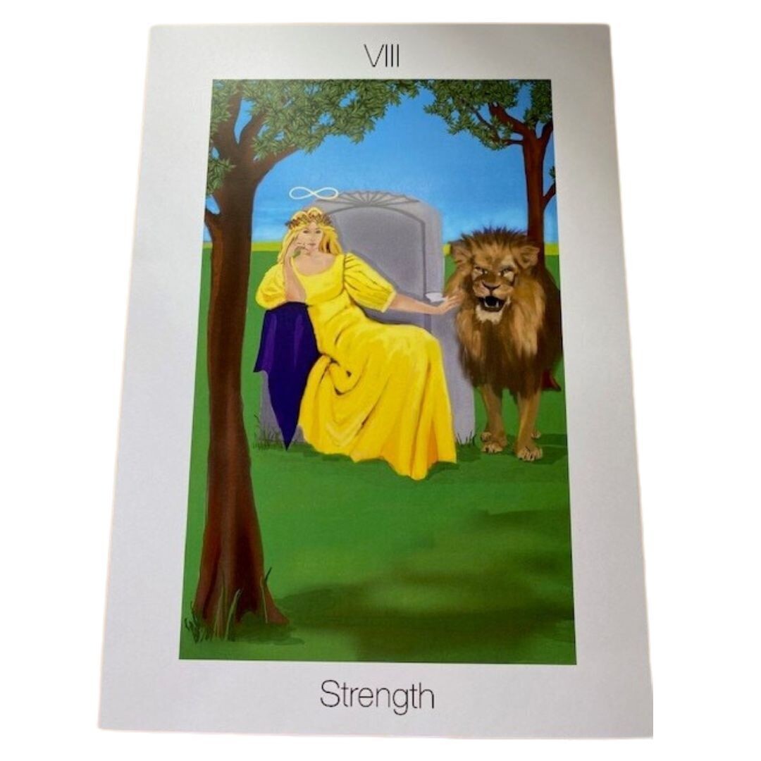 The Strength Tarot Card Print