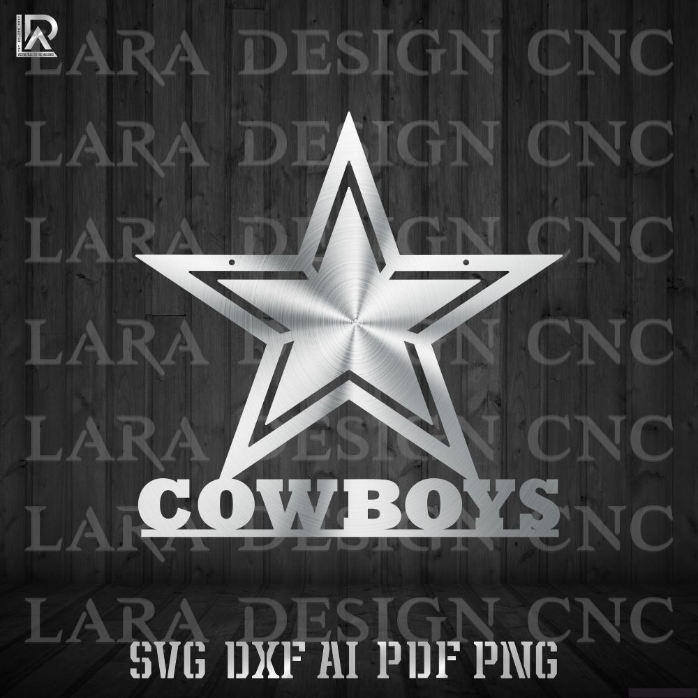 cowboys dxf file for cnc plasma