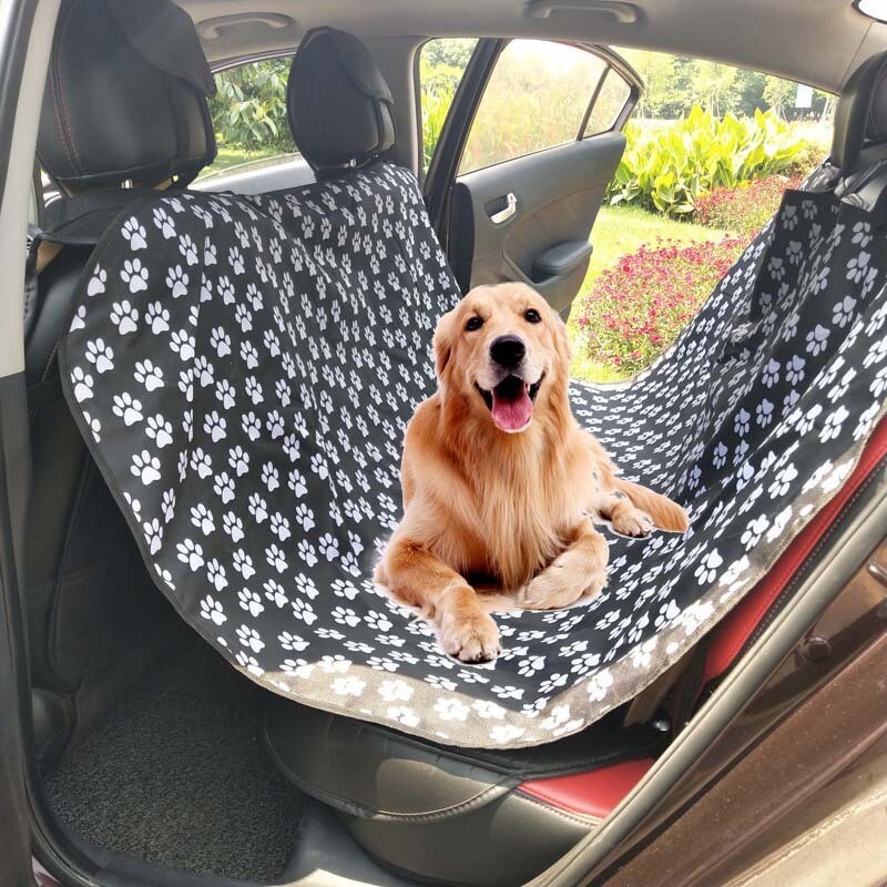 Pet Car Mat Rear Waterproof Dog Seat Cushion Cover
